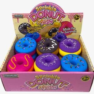 2x Squishy squish doughnuts - one random picked